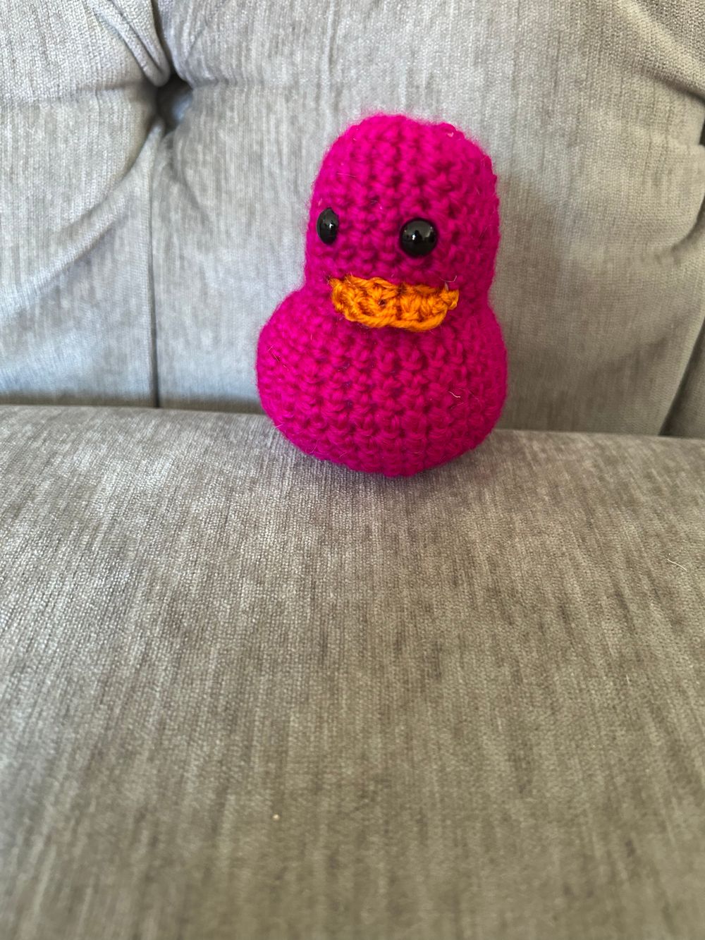 Dark Pink Rubber Duck