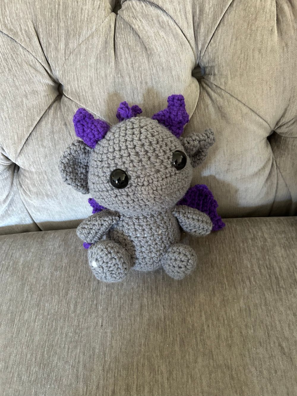 Premade Grey and Purple Dragon